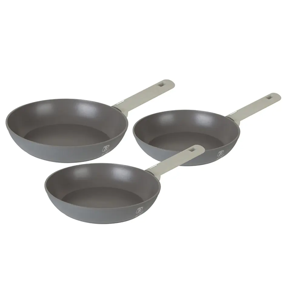 ⁨SET OF TITANIUM FRYING PANS BERLINGER HAUS BH-7075 ASPEN⁩ at Wasserman.eu