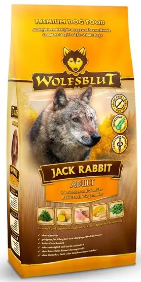 ⁨Wolfsblut Dog Jack Rabbit rabbit, hare and sweet potatoes 12,5kg⁩ at Wasserman.eu