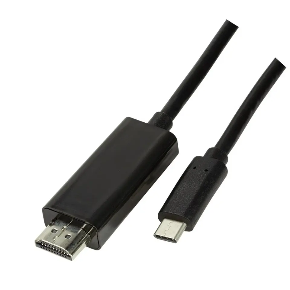 ⁨Kabel USB-C do HDMI 2.0 dł. 1,8m⁩ w sklepie Wasserman.eu