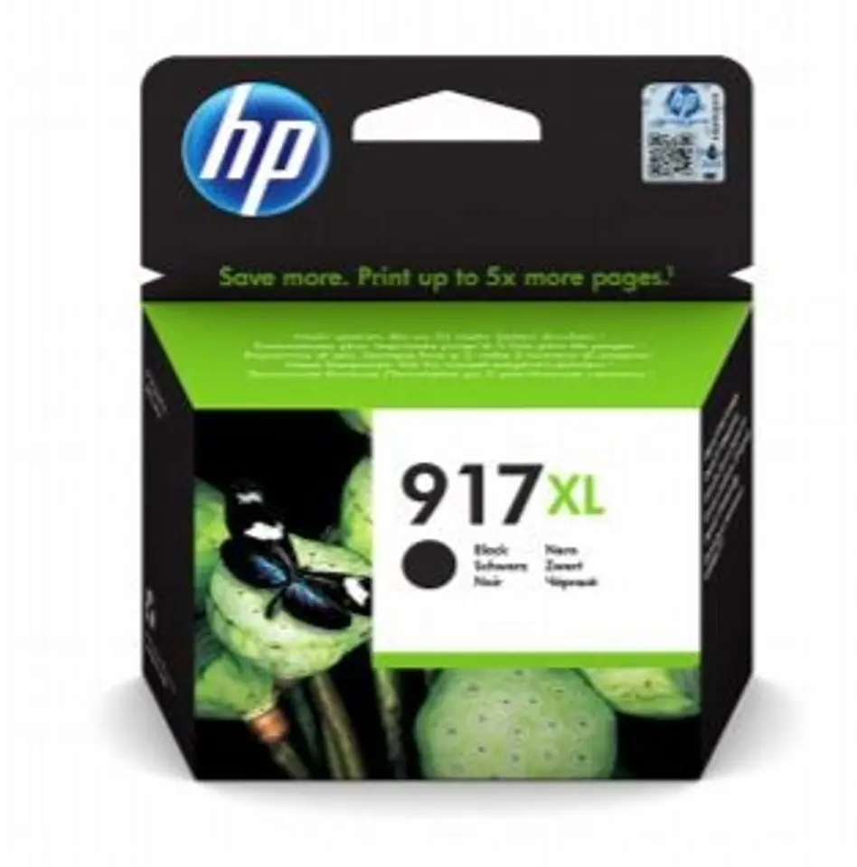 HP 917XL Black Ink 3YL85AE at Wasserman.eu
