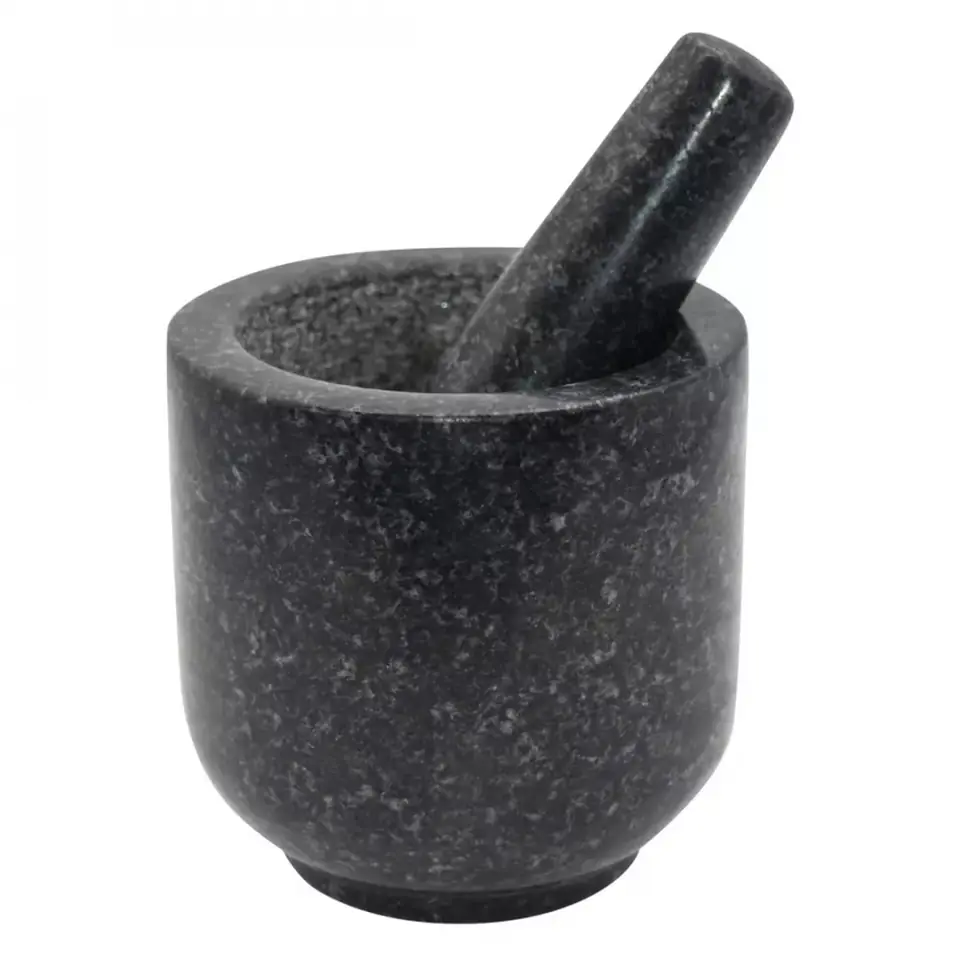 ⁨GRANITE MORTAR KINGHOFF Ø12cm KH-1679⁩ at Wasserman.eu