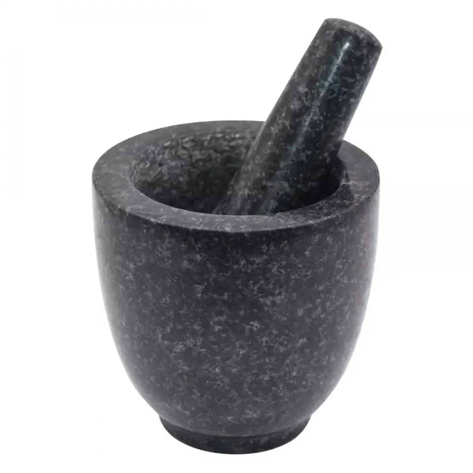 ⁨GRANITE MORTAR KINGHOFF Ø12cm KH-1680⁩ at Wasserman.eu