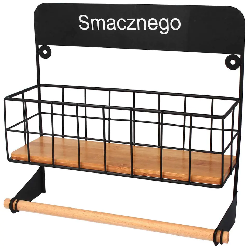 ⁨SPICE SHELF + PAPER TOWEL HANGER 1713⁩ at Wasserman.eu