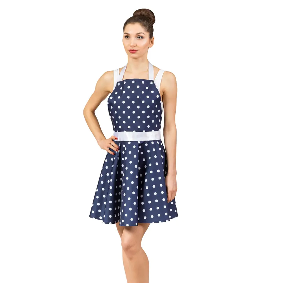 ⁨Nitly Dot Apron Dress gift for her wife⁩ at Wasserman.eu