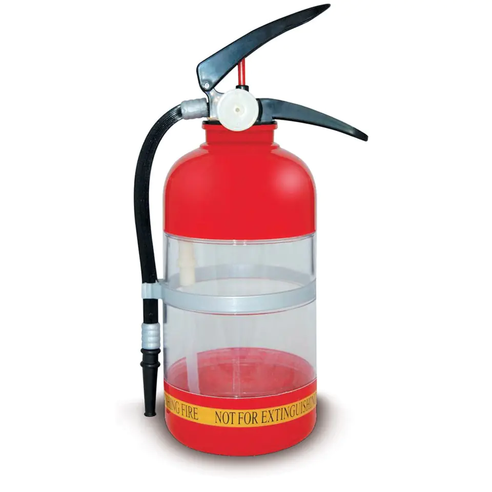 ⁨Party beverage fire extinguisher drink dispenser⁩ at Wasserman.eu