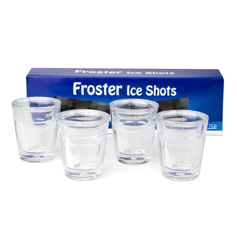 ⁨Non-melting ice glasses set of glasses⁩ at Wasserman.eu