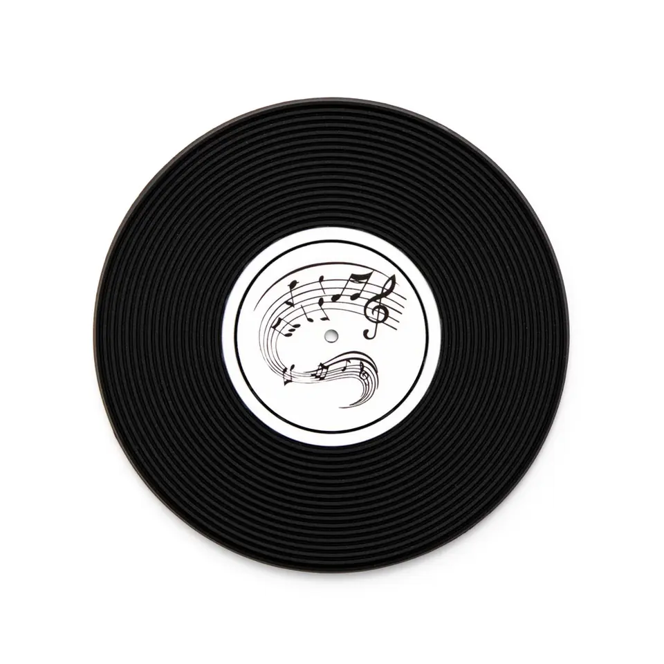 Vinyl Pads - Music under the mug set of 4 pcs at Wasserman.eu