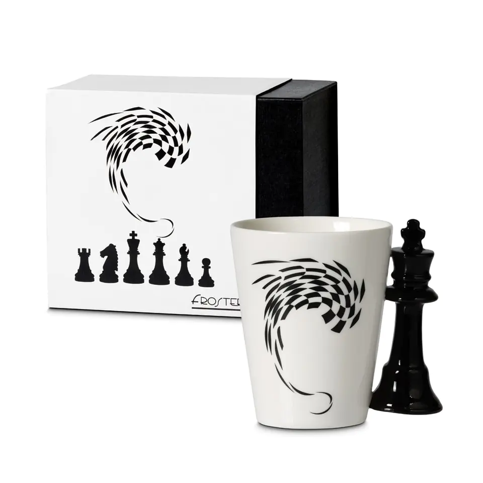 ⁨King Chess Mug Gift for Genius 400 ml⁩ at Wasserman.eu