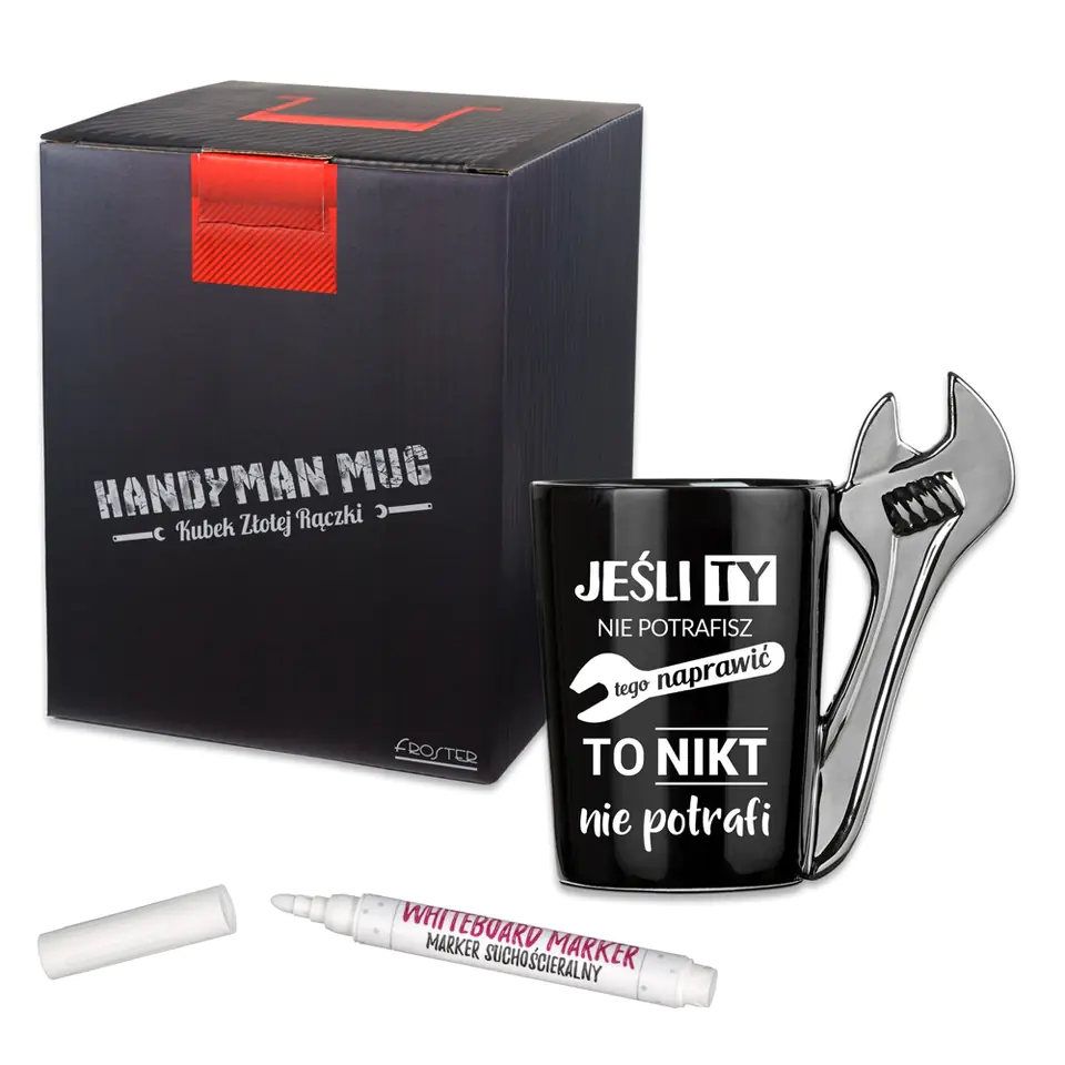 Handyman's cup for a DIY mechanic at Wasserman.eu