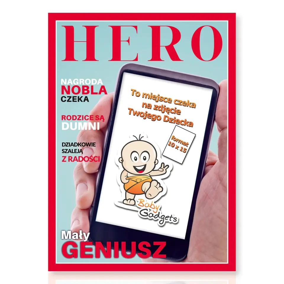 ⁨Baby Photo Frame - HERO (EN)⁩ at Wasserman.eu