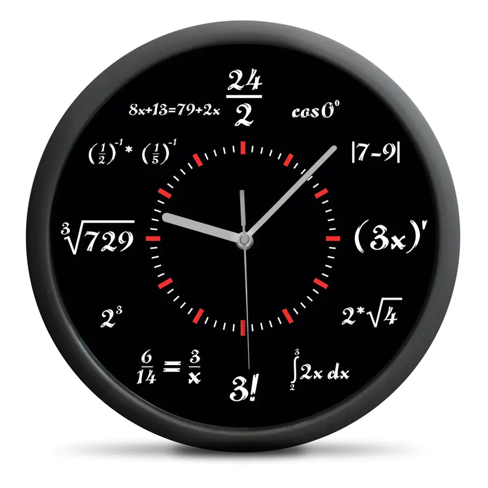 ⁨Clock Mathematics Nerdy gift for high school graduates⁩ at Wasserman.eu