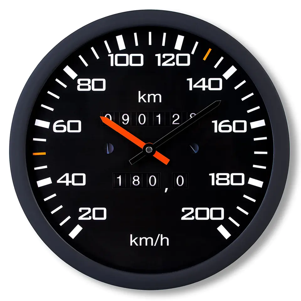 ⁨Clock Speedometer counter gift for driver⁩ at Wasserman.eu