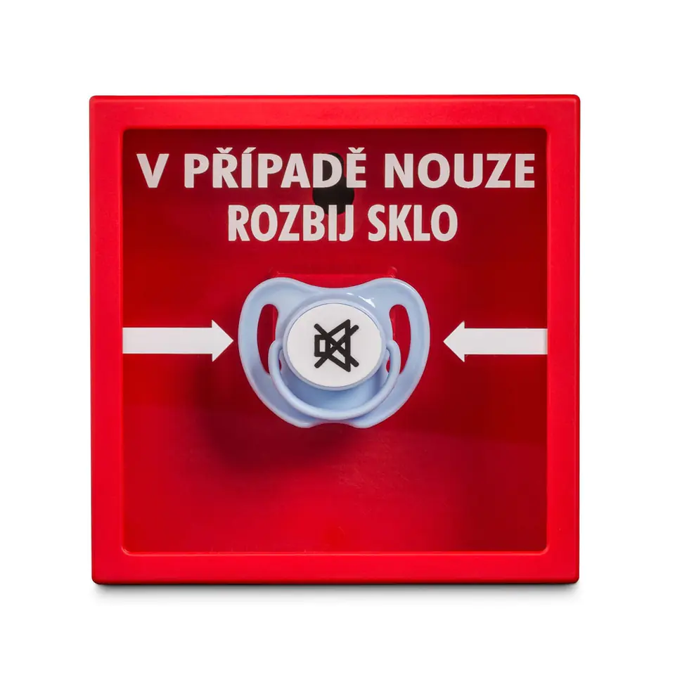 ⁨Baby Emergency Frame - Break the Glass (CZ)⁩ at Wasserman.eu