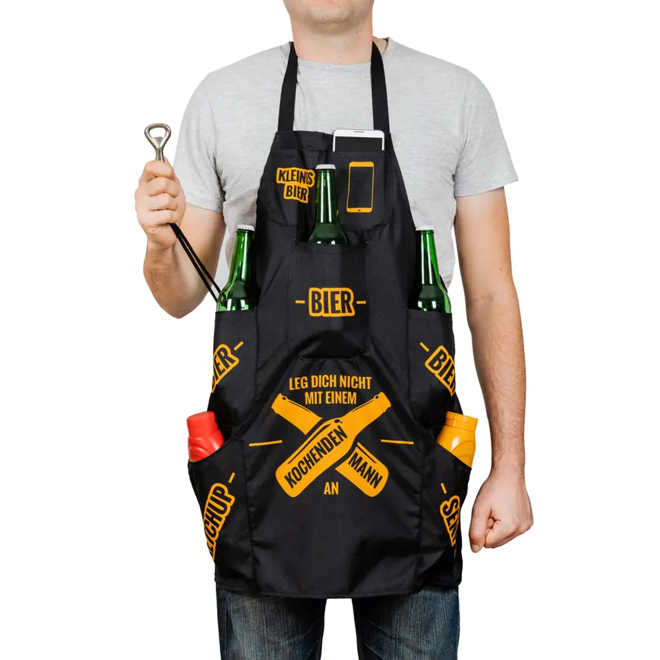 ⁨Apron for cooking guy (DE)⁩ at Wasserman.eu