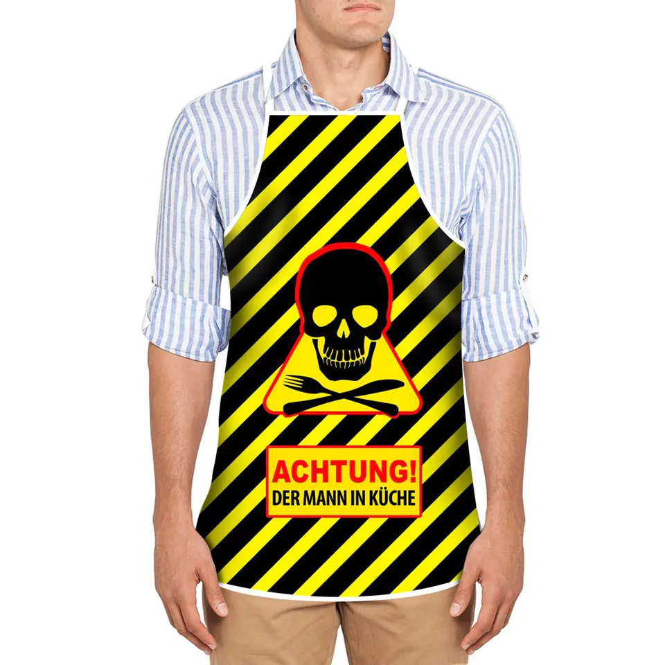 ⁨Dangerous Cook Apron (DE)⁩ at Wasserman.eu