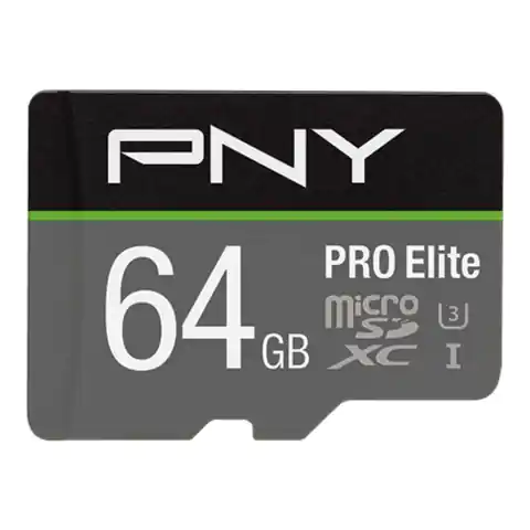 ⁨PNY Speicherkarte 64 GB Adapter⁩ im Wasserman.eu