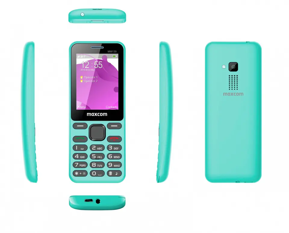 Mobile phone MM139 DS Blue at Wasserman.eu
