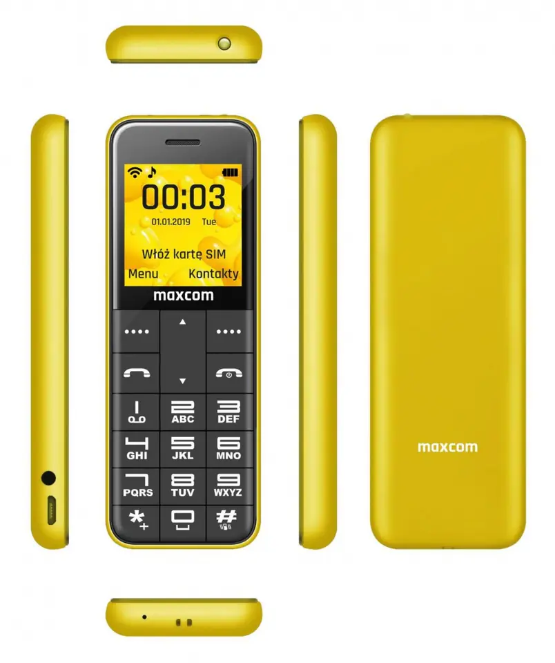 Mobile phone MaxCom MM 111 at Wasserman.eu