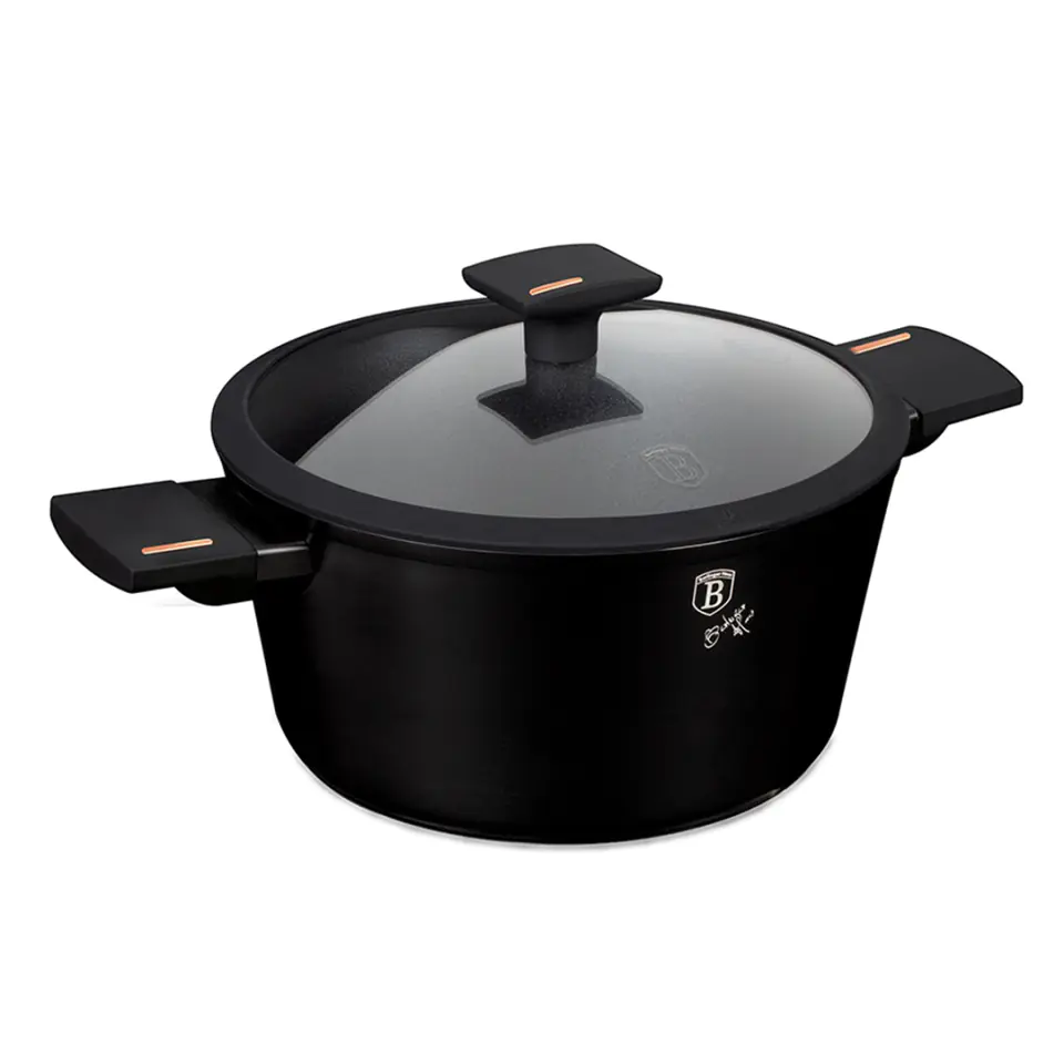 ⁨TITANIUM POT 24cm BERLINGER HAUS BH-7087 MONACO⁩ at Wasserman.eu