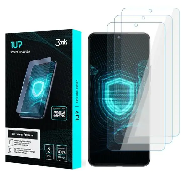 ⁨3MK Foil 1UP Xiaomi 12T/12T Pro Gaming Foil 3pcs⁩ at Wasserman.eu