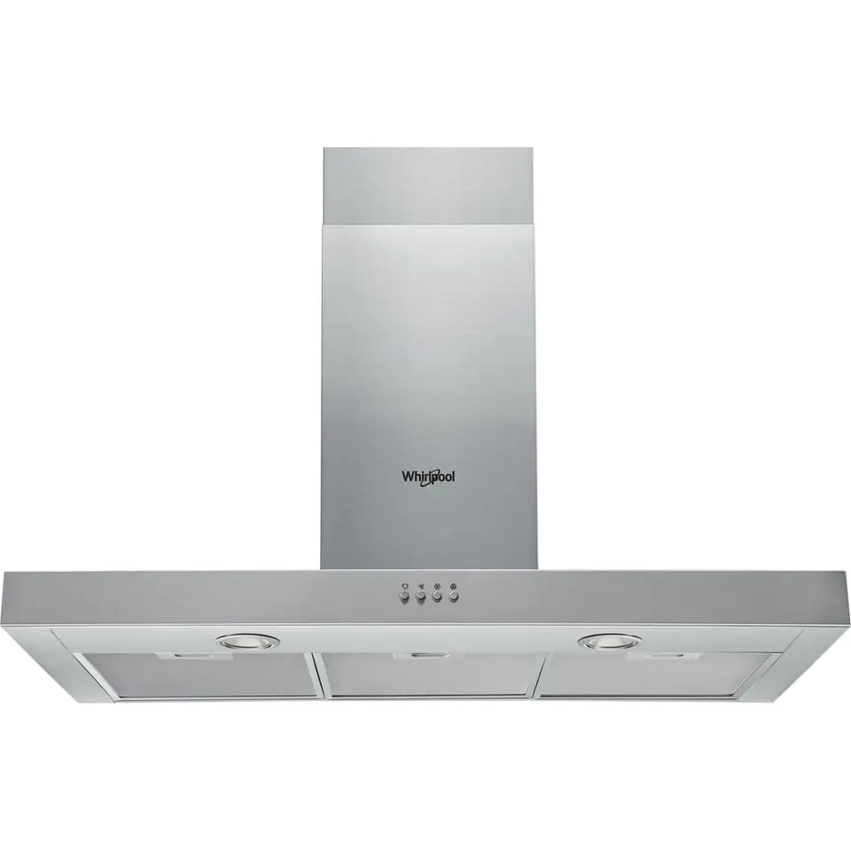 ⁨Okap kominowy Whirlpool AKR 559/3 IX (400 m3/h; 900mm; kolor inox)⁩ w sklepie Wasserman.eu