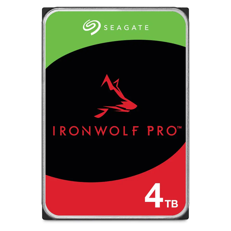 ⁨Dysk HDD Seagate IronWolf Pro ST4000NE001 (4 TB ; 3.5"; 128 MB; 7200 obr/min)⁩ w sklepie Wasserman.eu