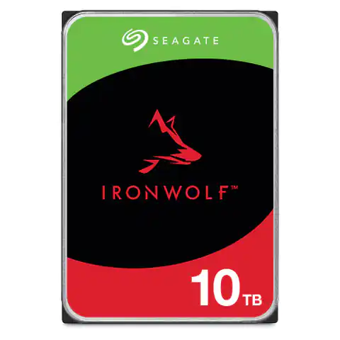 ⁨Dysk HDD Seagate IronWolf ST10000VN000 (10 TB ; 3.5"; 256 MB ;7200 obr/min)⁩ w sklepie Wasserman.eu