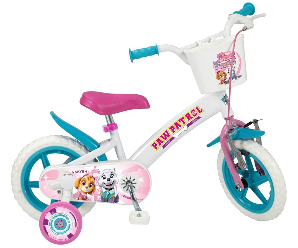 ⁨CHILDREN'S BICYCLE 12" TOIMSA TOI1181 PAW PATROL WHITE⁩ at Wasserman.eu