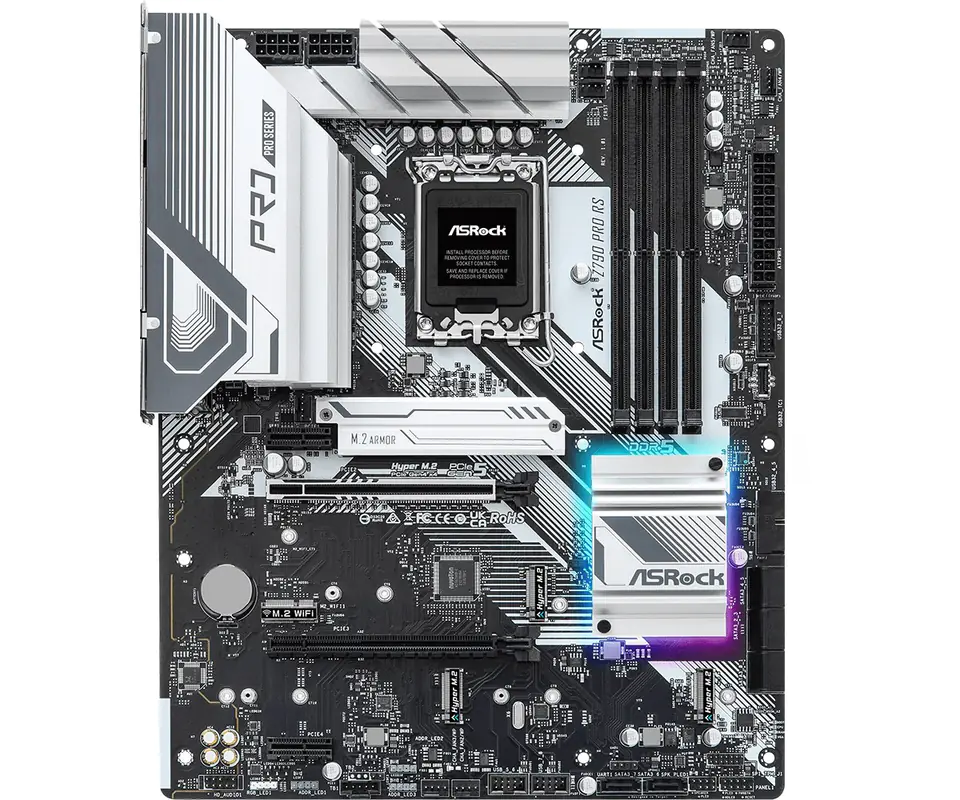 ⁨Asrock Z790 Pro RS Intel Z790 LGA 1700 ATX⁩ at Wasserman.eu