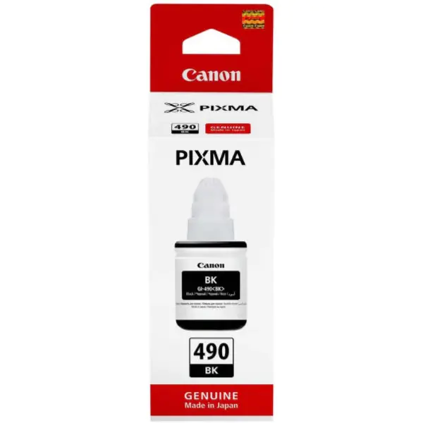 ⁨Tusz CANON (GI-490/0663C001) czarny 135ml⁩ w sklepie Wasserman.eu