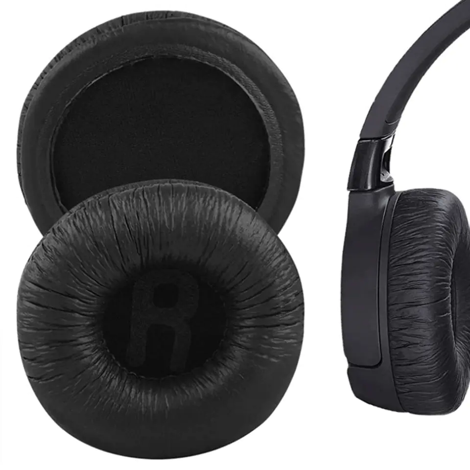 ⁨Nauszniki Alogy Gąbki na słuchawki pady do JBL T600 E35 500BT T450 Black⁩ w sklepie Wasserman.eu