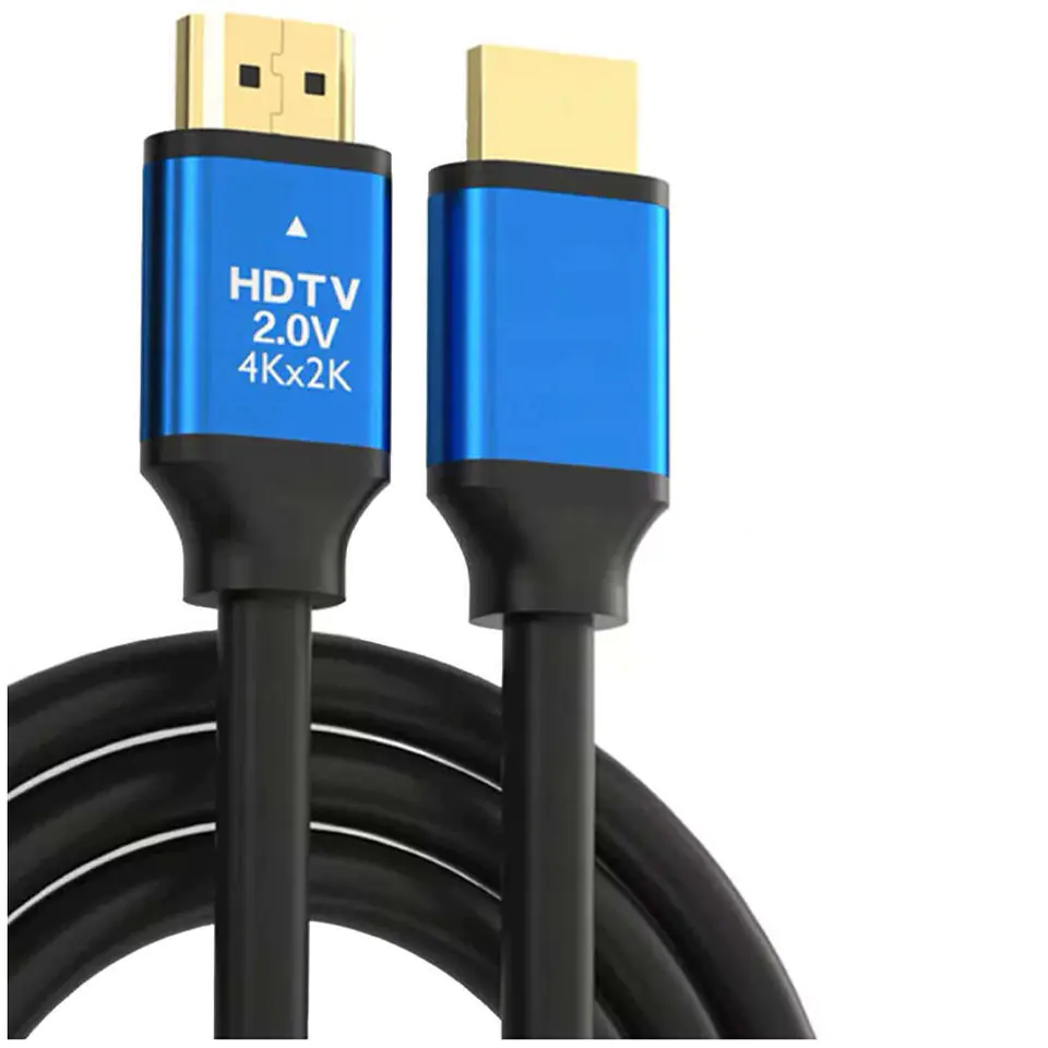 ⁨Kabel 1.5m HDMI - HDMI przewód do przesyłu HD 3D 4K video v2.0⁩ w sklepie Wasserman.eu