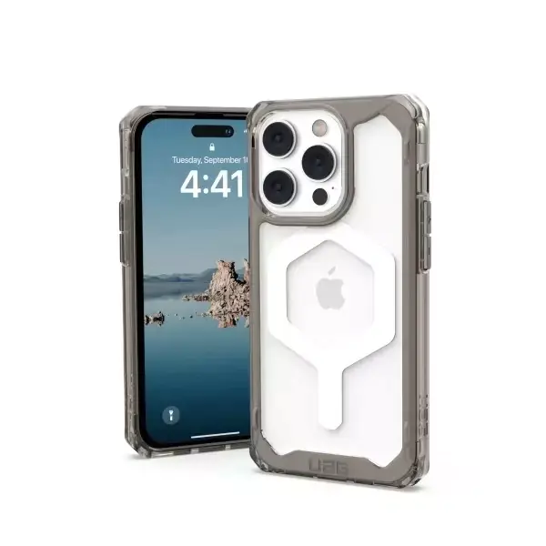 ⁨UAG Plyo - protective case for iPhone 14 Pro compatible with MagSafe (ash)⁩ at Wasserman.eu