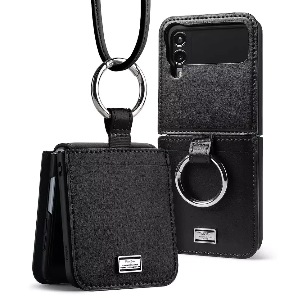 ⁨Ringke signature folio galaxy z flip 4 black⁩ at Wasserman.eu