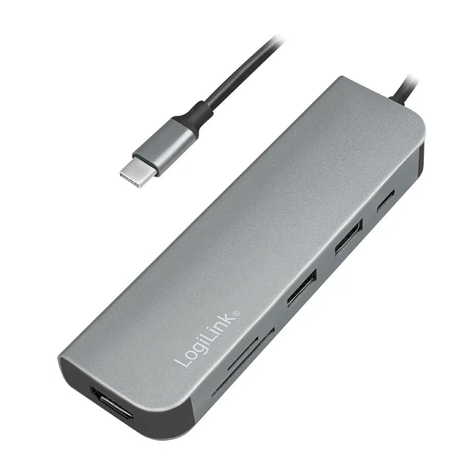 USB-C multifunction HUB, HDMI,PD,card reader at Wasserman.eu