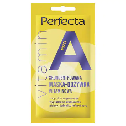⁨Perfecta Beauty Vitamin pro A Skoncentrowana Maska-odżywka witaminowa 8ml⁩ w sklepie Wasserman.eu