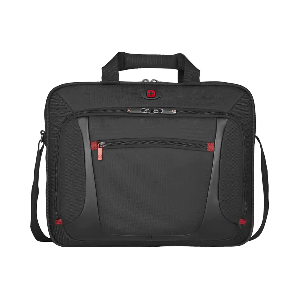 ⁨Wenger Sensor 15" Macbook Pro Briefcase W/iPad Black (R) 600643⁩ at Wasserman.eu