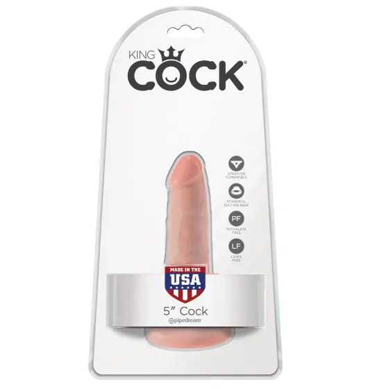 ⁨King Cock 5" Cock Flesh⁩ at Wasserman.eu