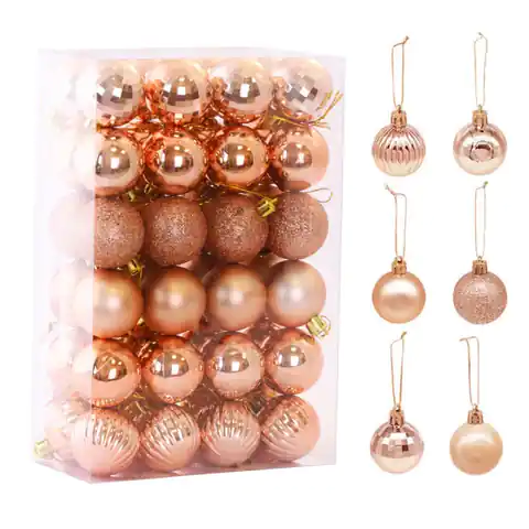 ⁨Set of baubles 48 pcs in the package BSN09WZ1⁩ at Wasserman.eu