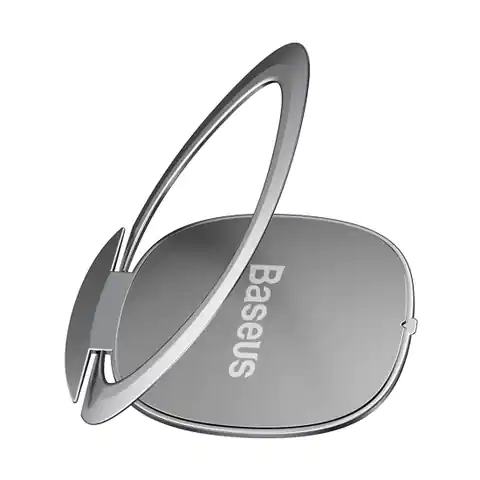 ⁨Ring holder, Baseus Invisible ring holder for phone (silver)⁩ at Wasserman.eu