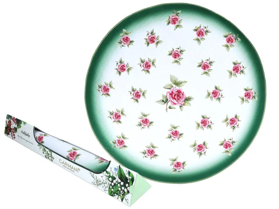 ⁨Round table pad - Decoration 3 (CARMANI)⁩ at Wasserman.eu