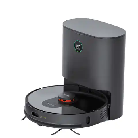 ⁨Robot Vacuum Cleaner with station Roidmi Eve Plus (black)⁩ at Wasserman.eu