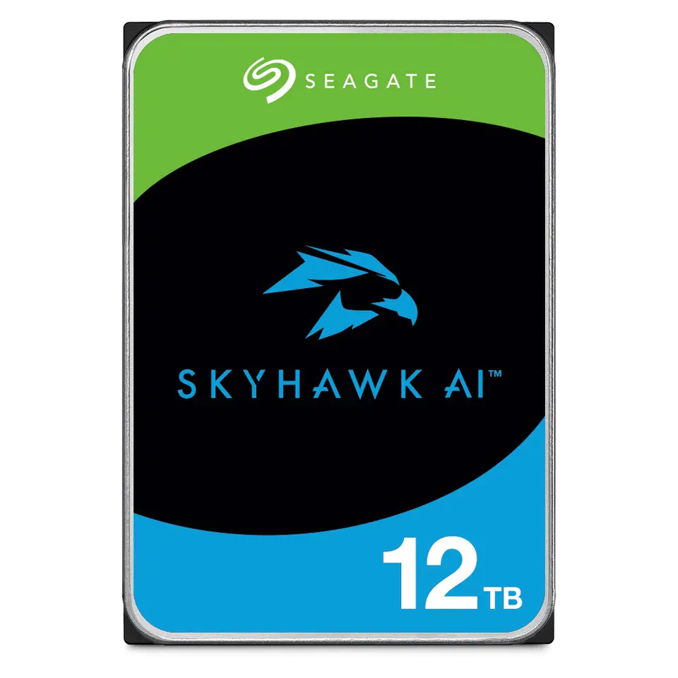⁨Dysk HDD Seagate Skyhawk AI ST12000VE001 (12 TB ; 3.5"; 256 MB; 7200 obr/min)⁩ w sklepie Wasserman.eu