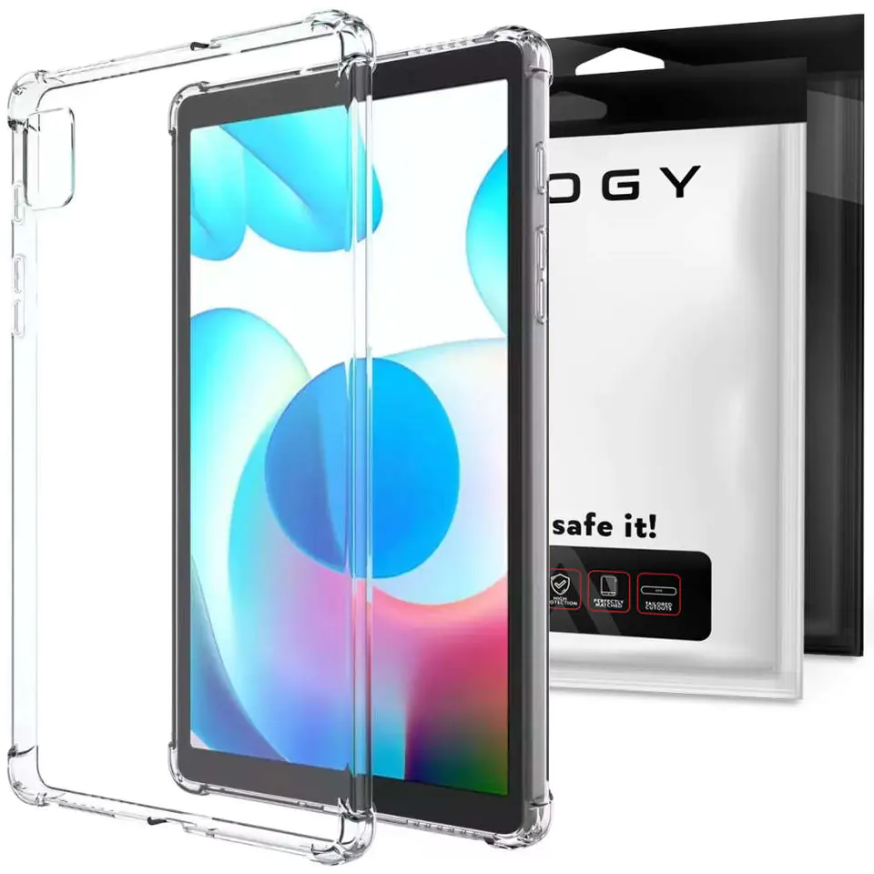 ⁨Etui pancerne ShockProof Alogy Case do Realme Pad Mini 8.7" Clear⁩ w sklepie Wasserman.eu