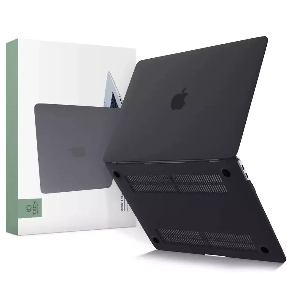 ⁨Case MACBOOK PRO 13 2016-2022 Tech-Protect SmartShell Matte black⁩ at Wasserman.eu