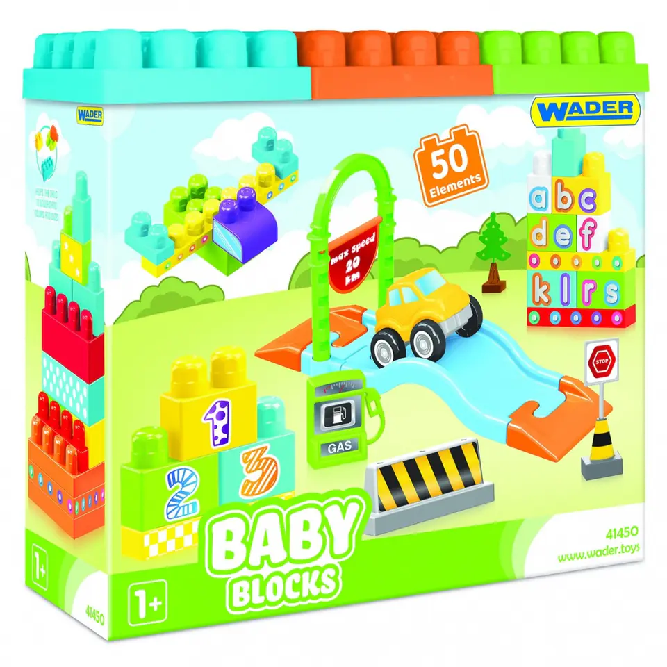 Baby Blocks 50 pieces at Wasserman.eu