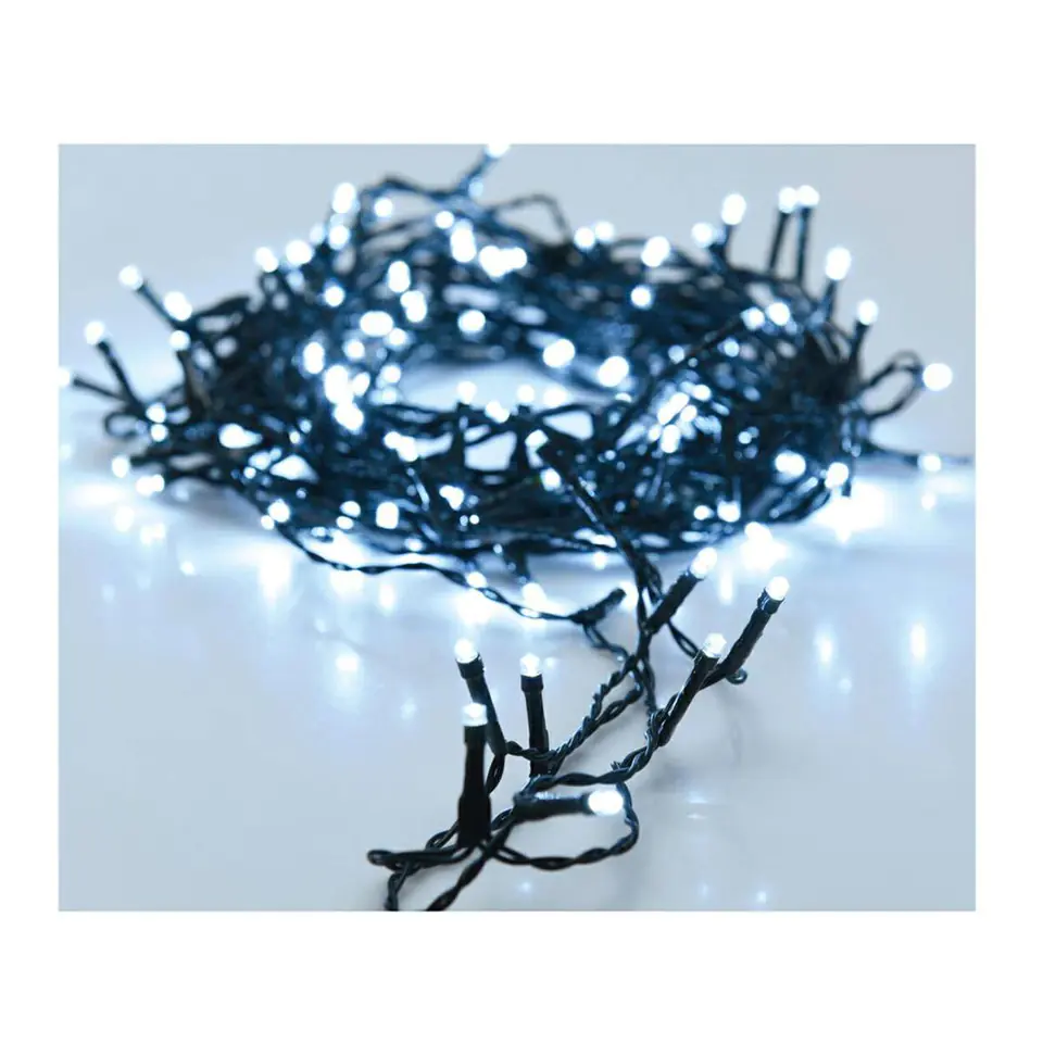 ⁨Weihnachtsbaumbeleuchtung 180 LED weiß⁩ im Wasserman.eu