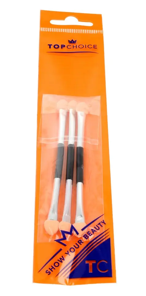 ⁨Top Choice Double-sided Shadow Applicators (36354) 1op.-3pcs⁩ at Wasserman.eu