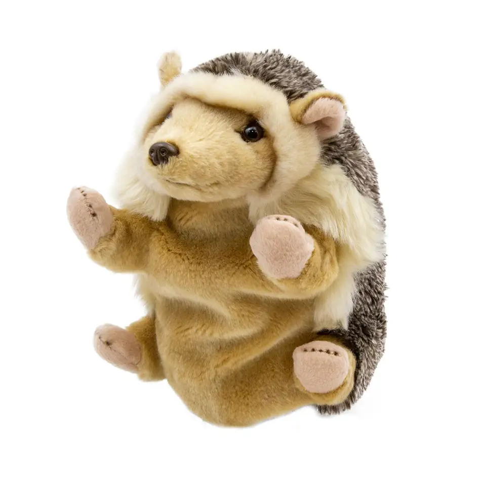 Hedgehog puppet National Geographic at Wasserman.eu
