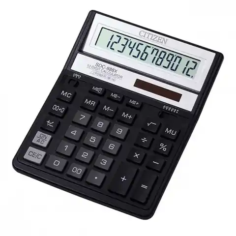 ⁨Kalkulator biurowy SDC888XBK⁩ w sklepie Wasserman.eu